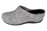 Eleganckie kapcie damskie na koturnie Buxa ANATOMIC BZ350 szary