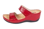 Obuwie zdrowotne damskie Buxa ANATOMIC BZ310 czerwony