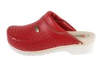 Obuwie Medyczne Drewniaki Supercomfort FPU11 Czerwony