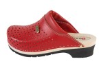 Obuwie Medyczne Drewniaki Supercomfort FPU11 czerwony_cz.guma