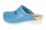 Obuwie Medyczne Drewniaki Supercomfort FPU11 jasno niebieski