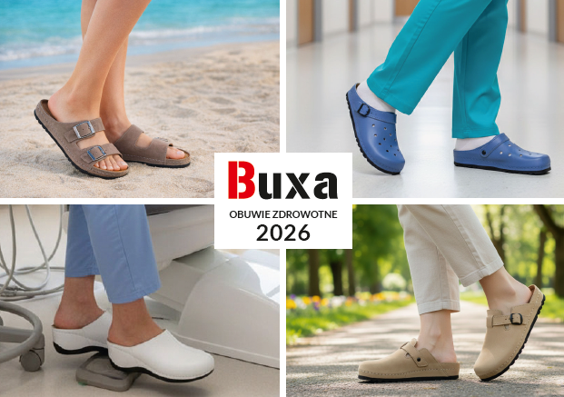 Katalog Buxa 2026 Obuwie medyczne