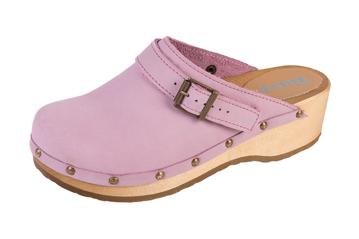buty na drewnianym obcasie Buxa PZM7