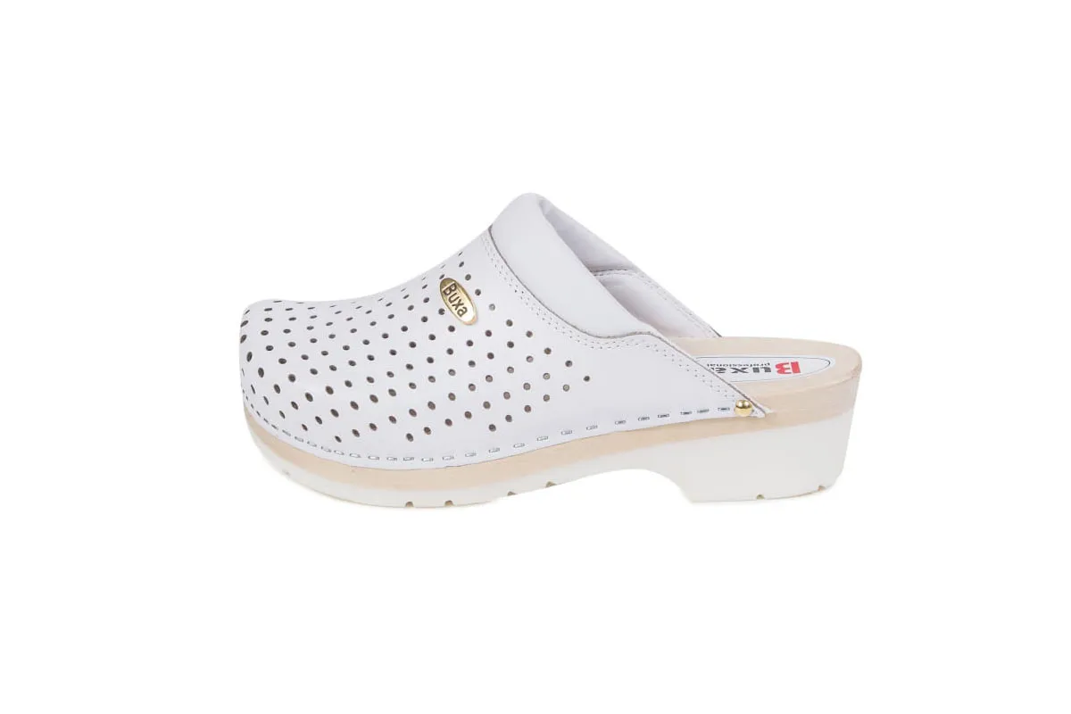 Obuwie Medyczne Drewniaki Supercomfort FPU11 Biały 