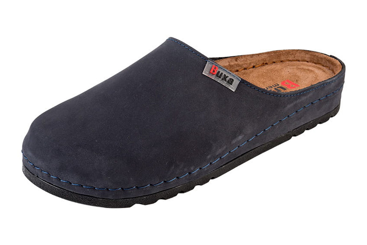 Klapki mule skórzane Buxa BZ125